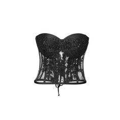 Hand-Embroidered Corset | LIA ARAM | Wolf & Badger