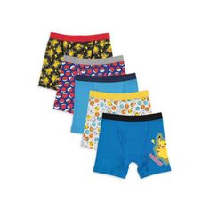 New Pokemon Size 8 Boxer Briefs Underwear Boxers 5 Pack Boy's 100% Cotton Pokeball Squirtle Makes A Great Easter Basket Gift Stuffer Comes From A Pet-Free And Smoke-Free Home. Trusted Seller = Buy With Confidence Need More Than 1? Bundle And Save $$$ On Shipping. Thank You For Supporting My Education! Boys Easter Basket, Pokemon Accessories, Boys Boxers, Basket Gift, Christmas Gifts For Boys, Boys Easter, New Pokemon, Pokemon Characters, Basic Outfits