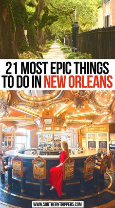 21 Most Epic Things To Do In New Orleans New Orleans Weekend Trip, New Orleans Activities, Carribean Cruise, French Quarter New Orleans