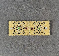 Antique 1910's EDWARDIAN small ornate gold metal belt buckle with rhinestones | eBay Gold Metal Belt, Antique Clothing, Metal Belt, Belt Buckle, Vintage Accessories, Belt Buckles, Art Nouveau, Gold Metal, Ribbon