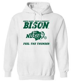 Wear this unisex hooded sweatshirt from CornBorn® Apparel to support the NDSU Bison. *Officially licensed by North Dakota State University *Super soft, premium fleece *8-oz, 50/50 cotton/poly pill-resistant yarn *Double-needle stitched pouch pocket & hood *A portion of every sale goes to support NDSU Bison Athletics *Please see size chart picture for measurement details. Unique apparel for NDSU fans! Please browse our website for our full catalog of North Dakota State gear! White Hoodie With Drawstring For Fan Gear, White Hooded Hoodie For Fan Gear, White Hooded Sweatshirt For Fan Gear, White Cotton Hoodie For Fan Gear, White Hoodie With Team Name For Fall, White Fan Merchandise Sweatshirt With Drawstring Hood, White Sweatshirt With Drawstring Hood For Fans, White Cotton Hoodie For Fan Merchandise, White Drawstring Hood Sweatshirt For Fan Merchandise