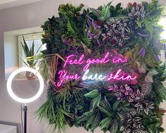 Feel Good in Your Bare Skin Neon Sign Neon Letters, Esthetician Room, Commercial Signs, Personalized Home Decor, Beauty Room Decor, Salon Suites, Business Signage, Event Exhibition, Bare Skin