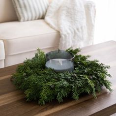 Darby Creek's Mini & Candle Wreath Collection provides winter beauty for any area in your home. These versatile wreaths can be hung by themselves or in a grouping! They also double as a fabulous centerpiece with a candle placed in the center. With fresh looking foliage that never fades our candle wreath centerpiece will breathe life into any space. At Darby Creek Trading we take pride in producing unique and luxurious floral designs. We source the best quality materials available and handcraft e Candle Wreath Centerpiece, Acorn Wreath, Wreath Centerpiece, Candle Wreath, Mini Candle, Faux Hydrangea, Candle Wreaths, Artificial Wreath, Mini Candles