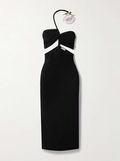 Magda Butrym 2024, Black Strapless Dress With Cutout, Net A Porter Dress, Chloe 2024, Tom Ford Dress, Iconic Dresses, Magda Butrym, Stylish Outfit, Designer Gowns