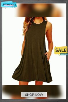 Women's Casual Dress Sundress Mini Dress Wine Armygreen Black Sleeveless Pure Color Pocket Spring Summer Crew Neck Basic Daily Vacation Weekend S M L Xl 2xl Green Sleeveless Mini Dress For Summer, Green Sleeveless Summer Sundress, Green Sleeveless Sundress For Summer, Casual Green Knee-length Sleeveless Dress, Green Casual Knee-length Sleeveless Dress, Casual Green Sleeveless Knee-length Dress, Sleeveless Dark Green Spring Dress, Green Sleeveless Knee-length Summer Dress, Dark Green Sleeveless Dress For Spring