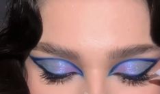 Blue Fairy Makeup, No Make Up Make Up Look, Fairy Makeup, Blue Fairy