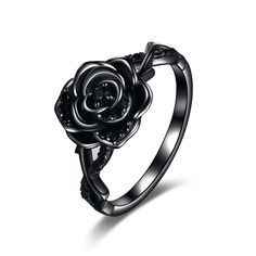 PRICES MAY VARY. 🌹Rose Flower Design🌹The design of 3D rose shape ring is inspired by natural roses,The bud design adds a layered and three-dimensional feel to the ring,The rose ring is a rose never fades, symbolizing eternal beauty and love.Women are as beautiful as rose flowers.The "infinity" design of the ring represents the never-ending love for the lover. 🌹Rose Ring Material-Fine Sterling Silver🌹This rose ring gifts are made of 925 sterling silver.Black Gun Plated Rose,Which is Nickel-fr Ring Holder Pendant, Rose Flower Ring, Sterling Silver Thumb Rings, Thumb Rings Silver, Eternal Beauty, Infinity Design, Custom Wedding Rings, 3d Rose, Daughter Necklace