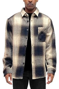 The Woodridge Flannel - The Farmhouse Motorcycle Suit, Oversized Flannel, Mens Flannel Shirt, Mens Flannel, Unisex Jacket, Plaid Jacket, It's Cold, Oversized Shirt, Ties Mens