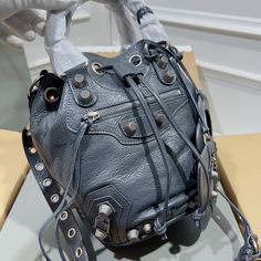 Size: 30cm*23cm*17cm It comes with Dust box, Care manual, Tag, and Paper bag. The Bronx New York, Balenciaga Bag, Bag Tags, Brunei, Luxury Bags, Balenciaga, Paper Bag, Clutch Bag, Bags Designer