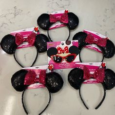 Disney Pink Ears Minnie Mouse Perfect For Girls Mouse Color, Girl Accessories, Disney Accessories, Girls Accessories, Kids Accessories, Pink Black, Minnie Mouse, For Girls, Kids Shop