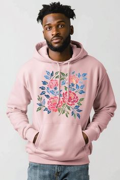 Discover a stunning Peonies Sweatshirt, perfect as a thoughtful gift your best friend. This botanical-inspired floral sweatshirt offers a versatile and stylish look for both men and women. Treat someone special to this beautiful piece of wearable art today! Pink Casual Sweatshirt With Floral Print, Pink Floral Print Casual Sweatshirt, Casual Pink Floral Print Sweatshirt, Cotton Hoodie Sweatshirt With Floral Print, Floral Sweatshirt, Gift For Best Friend, Mom Daughter, Girlfriend Gift, Best Friend Gifts