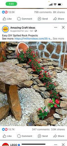 Fun Garden Art, Backyard Ideas For Small Yards, Whimsical Garden Art, Small Yards, Flower Tower, Bird Bath Garden, Garden Junk, Rock Garden Landscaping, Ideas Backyard