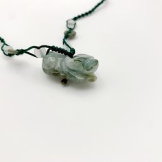 This is a high grade jadeite jade pendant necklace. It is exquisitely hand carved, so each pendant is different in some way. The pendant is completely natural jade, un-dyed and in its natural form. The pendant is carved in the form of the Chinese Zodiac - Ox. The necklace is adjustable - one size fits all. It comes with a gift box. The item is hand carved and natural so it may have imperfections because of the nature of stone or the carving - part of the charm of carved jade! Pictures are of the Handmade Jade Necklaces For Good Luck, Jade Pendant Crystal Necklace For Jewelry Making, Adjustable Jade Necklace For Good Luck, Handmade Jade Crystal Pendant Necklace, Carved Jade Pendant Necklace, Carved Jade Jewelry For Good Luck, Jade Pendant Necklace, Bull Cow, Carved Pendant