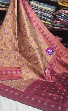 Semi kanchipuram Silk Saree - Exclusive banarasi and kanchipuram designs - Wedding Saree - Bridal Saree - MK Fashionkart Fabric  Saree : Semi kanchipuram Silk Blouse : Running Blouse Color     : Saree Brass color & Dark green with Maroon                  Blouse - Maroon Color & Maroon Color Washing instructions : Dry wash only. Note :  10% Colors may vary slightly due to lighting. If you are interested in purchasing this item and have any questions about this item, please feel free to send us a Tussar Silk Sets With Pallu For Festivals, Traditional Tussar Silk Sets For Wedding, Navratri Tussar Silk Churidar With Pallu, Traditional Tussar Silk Wedding Sets, Brocade Traditional Wear For Puja During Diwali, Wedding Anarkali Set With Jamawar Pallu, Wedding Anarkali Set With Jamawar Fabric, Semi-stitched Salwar Kameez With Zari Weaving For Puja, Festival Paithani Silk Sets With Zari Weaving