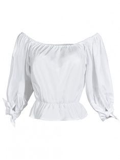 Jessica Peasant Top White from Vivien of Holloway White Peasant Top, Ladies Blouse Designs, Faithfull The Brand, Peasant Top, Peasant Tops, Linen Top, Looks Style, Moda Operandi, High Waisted Shorts