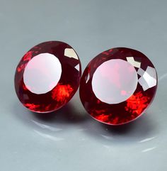 AAA+ 115.00 Ct Very Rare Natural Red Painite A Pair of Round Cut Burmese Facet GIT Certified Gemstone Very nice Quality 23.00 x 8.00 mm   TOTAL CARAT WEIGHT = 115.00 CT LENGTH = 23.00 MM DEPTH = 8.00 MM DIMENSION = 23.00 x 8.00 MM PRODUCT DETAILS  NATURAL CUT GEMSTONE ALL NATURAL PAINITE EXCELLENT TOP QUALITY PAINITE CERTIFIED BY LAB BEST PRICE OFFERED  NOTE - #YOU WILL RECEIVE THE SAME PRODUCT YOU SEE IN PICTURE. #DEAR BUYERS PLEASE FEEL FREE TO ASK QUESTIONS  #WE WILL BE GLAD TO ANSWER & SOLVE QUERY REGARDING THIS PRODUCTS #ALL GEMSTONES :- EMERALD RUBY BLUE SAPPHIRE TOURMALINE OPAL AMBER TOPAZ AGATES  ARE AVAILABLE IN STORE.                   SHIPPING:-THROUGH FEDEX,UPS,ARAMEX,DHLEXPRESS,INDIA POST ETC. DELIVERY TIME 6-7 WORKING DAYS AFTER DISPATCHING THE PRODUCT-DEPENDING ON THE LOCATI Faceted Round Gemstones For Formal Occasions, Round Faceted Gemstones For Formal Occasions, Formal Round Faceted Gemstones, Elegant Red Natural Gemstones, Red Round Gemstones For Formal Occasions, Formal Red Round Gemstones, Round Ruby Gemstones As Gift, Red Faceted Round Jewelry, Red Round Faceted Jewelry