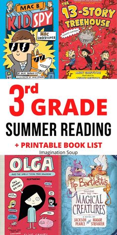 books for 3rd grade summer reading