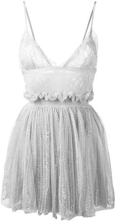 Alexander McQueen lace bra mini dress | #Chic Only #Glamour Always Trendy Dresses Formal, Gray Lace Dress, Gray Cocktail Dress, Metallic Mini Dresses, Lace Cocktail Dress, Designer Cocktail Dress, Grey Lace, Dresses Casual Winter, Dresses Casual Fall