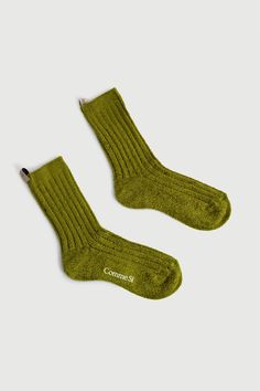 The Corey Sock – Comme Si Comfortable Green Socks For Outdoor, Comfortable Green Winter Socks, Green Winter Socks, Cozy Warm Solid Color Socks, Thick Solid Winter Socks, Warm Comfortable Fall Socks, Snug Comfortable Fall Socks, Comfortable Snug Socks For Fall, Comfortable Wool Socks For Fall