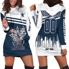 Shipping from the US. Easy 30 day return policy, 100% cotton, Double-needle neck, sleeves and hem; Roomy Unisex Fit. Dallas Cowboys Helmet, Cowboys Helmet, Nfc East, Outfit Hoodie, 60th Anniversary, Personalized Hoodies, Dress Gift, Hot Outfits, Sweatshirt Dress