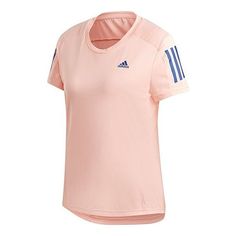 Women's adidas Reflective Detail Running Short Sleeve T-shirt Pink GC6620 Running Short, Stylish Sneakers, Adidas Women, Perfect Pair, Men's Polo Shirt, Polo Ralph Lauren, Adidas, Running, Sneakers