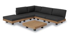 Celenza Modular Corner Sectional Set with Coffee Table Wedding Lodge, Outdoor Corner Sofa, Sectional Sofa Sale, Desert Style, Desert House, Landscaping Backyard, Rooftop Design, Poly & Bark, Casual Decor