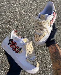 Nike Af1 Custom, Guys Fashion Swag, Casual Shoes Women Sneakers, Nike Shoes Women Fashion, Custom Sneakers Diy, Pretty Sneakers, Custom Shoes Diy, Nike Shoes Air Force, Air Force 1s