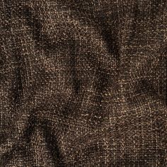 Ultimate self-care is eating truffles on upholstery adorned with our Chocolate Upholstery Tweed! Featuring thick bands of dark and light brown polyester threads woven through a charcoal base, this upholstery tweed has a breezy, contemporary look. With a crisp, textured hand and a flexible drape, this fabric was built to last and is the perfect combination of durability and lux. It is a must-have for making one-of-a-kind, snazzy lounge chairs, ottomans, and sofas! Winter Fabric Texture, Dark Academia Fabric, Classic Fabric Texture, Cloth Texture Material, Dark Fabric Texture, Tweed Fabric Texture, Tweed Aesthetic, Cloth Fabric Texture, Suit Texture