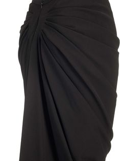 Midi skirt in soft wool jersey from Dries Van Noten, with gathered design, concealed zip, shaped waist at the front. Composition: 50%WO 50%CV Celebrity Culture, Zimmermann Dress, Top Celebrities, Pleats Please Issey Miyake, Saint Laurent Shoes, Dress For Success, Dries Van Noten, Soft Wool, Yoga Wear