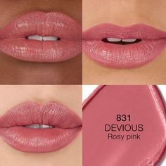 A high-end dimensional satin lipstick that delivers long-lasting comfort with vibrant, pure-color payoff. Explicit lipstick. Rosy pink. Satin finish. LIPSTICK. Rosy Lipstick, National Lipstick Day, Satin Lipstick, Rosy Pink, Pink Lipstick, Long Lasting Lipstick, Lip Colour, Disney Movie, Hair Tips