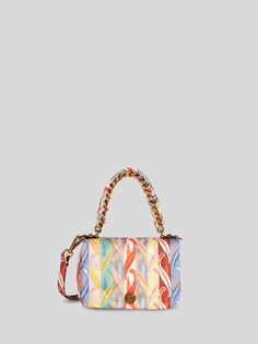 PRINTED MINI BOND BAG | ETRO Designer Multicolor Shoulder Bag With Top Carry Handle, Designer Multicolor Shoulder Bag With Top Handle, Luxury Multicolor Bag With Adjustable Strap, Luxury Multicolor Shoulder Bag With Top Carry Handle, Designer Multicolor Shoulder Bag With Adjustable Strap, Designer Multicolor Bag With Braided Handles, Designer Multicolor Bags With Braided Handles, Multicolor Rectangular Flap Bag With Detachable Strap, Luxury Multicolor Bag With Chain Strap