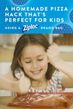 Try this kid-friendly homemade pizza hack. An easy weeknight meal for the World’s Greatest Parents. Let your kids smash tomatoes in a Ziploc® Brand Slider Bag, now with Power Shield Technology, add your favorite toppings and enjoy! — via PureWow x Ziploc® Unique Smoothies, Netflix Subscription, Family Ideas, Welcome To The Family, Mom Bloggers