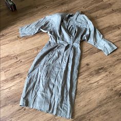 Clay) No Flaws Please Look At Measurements Dresses Vintage, Blue Grey, Vintage Dresses, Vintage Ladies, Colorful Dresses, Look At, Size 10, Womens Dresses, Grey