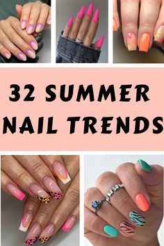 Summer 2024 Nails Trend, Foil Nail Designs, Trending Summer Nails, Summer Nails 2024, Cute Summer Nail Designs, Foil Nail Art, Nails Trend, 2024 Nails, Gold Nail Polish