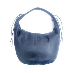 Hobo Slouchy Oversized Leather Circle Bag Purse Navy Blue. Style Is Similar To The Eclipse Bag But Has A Longer Strap Drop And A More Comfortable Flat Strap. Unlike The Eclipse This Bag Is Fabric Lined. Good Condition. Typical Hobo Patina. Lining Has Some Pen Marks. Exterior Features: Single Flat Strap With Braided Top Detail And Leather Strips Which Hang Off Either Side, Hidden Zip Pocket With Leather Pull Closure, Zip Closure With Hobo Branded English Brass Pull. Interior Features: 3 Slip Pock Leather Circle Bag, Blue Leather Bag, Circle Bag, The Eclipse, Comfortable Flats, Blue Style, Navy Blue Color, Leather Pulls, Zip Pockets