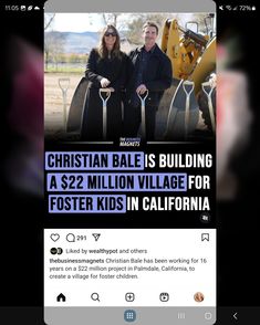 Fostering Children, Christian Bale, The Fosters