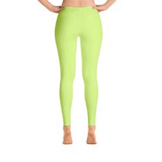 Neon Yellow Leggings, Workout Pants, Neon Workout Outfit, Womens Gym Clothes, Activewear, Yoga Leggi Green Yoga Pants With 4-way Stretch For Training, Green 4-way Stretch Yoga Pants For Training, High Stretch Green Moisture-wicking Pants, Green 4-way Stretch Sports Tights, Green Full-length 4-way Stretch Yoga Pants, Green Full Length Yoga Pants With 4-way Stretch, Green Full-length Yoga Pants With 4-way Stretch, Green Full-length Moisture-wicking Yoga Pants, Functional High Stretch Green Pants