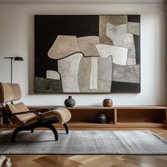 Brown And Black Abstract Painting Minimalist Art Large Horizontal Canvas Paintings For Sale Horse Painting On Canvas, Horse Canvas Painting, Kunst Inspiration, Wow Art, Ocean Painting, Linen Canvas, Handmade Modern, Modern Abstract Painting, Western Art