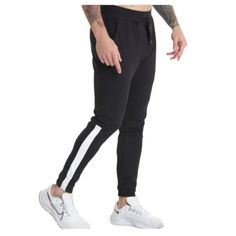 Nwt Gym + Coffee Bua Jogger 2.0 In Black Size Xl Streamlined Fit, Stretch And Lightweight Material Make The Bua Jogger In Black Your New Go-To For All Your Training Activities. Details Light Stretch Nylon Blend Fabric Elasticated Waistband And Drawcord Deep Side Pockets Contrast Calf Panel New With Tags And Still In Plastic Packaging. Offers Welcome! 26 Casual Fitted Black Joggers, Casual Black Fitted Joggers, Casual Black Sweatpants For Workout, Functional Black Cotton Sweatpants, Black Breathable Joggers For Jogging, Breathable Black Joggers For Jogging, Black Cotton Sweatpants For Workout, Functional Black Cotton Joggers, Black Fitted Sweatpants For Sports