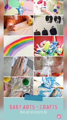 baby arts and crafts that are so easy to do