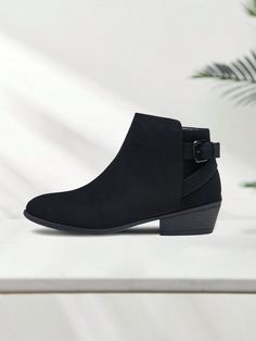 ✔ Casual style round toe chunky low heel fall ankle booties✔ Classic ankle boots design base on beauty,durability and breathable.✔ The upper of the gorgeous boots is made of soft synthetic leather,feels simple and sleek.✔ It can match with different types of pants,casual mid dress,perfect to update any outfit you have✔ Suitable for autumn and early winter season,wearing them for working and shopping without feeling stiff and constrained because of the comfortable insole.Women's Ankle Boots Low H Different Types Of Pants, Ankle Boots Low Heel, Boots Design, Boots Low Heel, Mid Dress, Gorgeous Boots, Early Winter, Women's Ankle Boots, Western Booties