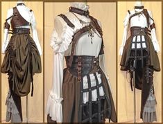 Steam Punk Inspired Outfits, Steam Punk Aesthetic Outfit, Steampunk Aesthetic Outfit, Steam Punk Outfits, Steam Punk Character Design, Steam Punk Aesthetic, Steampunk Fashion Women, Outfit Designer