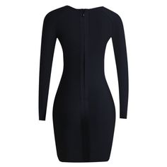 Our Style No.PZC217790%Polyester. 10%SpandexMade in ChinaVery StretchyGentle Dry Clean Only Stretch Elastane Bodycon Dress, Elastane Sheath Bodycon Dress For Night Out, Fitted Elastane Bandage Dress For Night Out, Sheath Elastane Bodycon Dress For Night Out, Elastane Bandage Dress For Night Out, Slim Fit Elastane Bodycon Dress For Night Out, Fitted Long Sleeve Elastane Bodycon Dress, Fitted Long Sleeve Bodycon Dress In Elastane, Elastane Bodycon Dress With Back Zipper