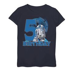 The birthday kiddo will love having friends and family dressed up to celebrate with this Star Wars graphic tee. Crewneck Short sleevesFABRIC & CARE Cotton Machine wash Imported The birthday kiddo will love having friends and family dressed up to celebrate with this Star Wars graphic tee. Star Wars The birthday kiddo will love having friends and family dressed up to celebrate with this Star Wars graphic tee. Size: Small. Color: Navy. Gender: female. Age Group: kids. Star Wars Graphic Tees, Birthday Graphic, Having Friends, Style Inspiration Classic, R2 D2, Styles Inspiration, 8th Birthday, Fabric Care, Graphic Tee