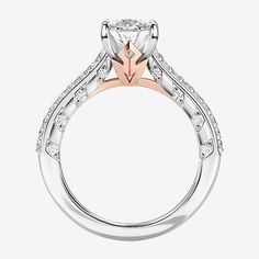 Ring Style: Single Center Rings, Engagement Rings, Side Stone RingsCharacter: Star WarsDiamond Clarity: I2Setting: ProngShape: OvalStone Cut: OvalStone Millimeter Measurement: 9.15 Mm Length, 6.85 Mm WidthDiamond Color: IMetal Color: Two ToneCenter Stone Weight: 1 1/2 Ct.Ring Gallery Height: 7.3mmRing Top Length: 21.7mmRing Top Width: 6.9mmRounded Carat Weight: 1 7/8 Ct. T.w.Band Width: Care: Wipe CleanStone Type: 35 Lab Grown DiamondAuthenticity: Lab Grown DiamondMetal: 14k Two Tone GoldCountr… Ashoka Tano, Side Stone Engagement Ring, Stone Engagement Ring, Rings Engagement, Ring Style, Stone Engagement, White Diamond, Lab Grown, Fashion Rings