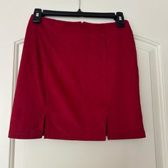 Women’s Suede Skirt. Size Small From Forever 21. Never Worn Perfectly New. Forever 21 Mini Skirt With Relaxed Fit And Lining, Forever 21 Red Mini Skirt, Forever 21 Workwear Skirt, Forever 21 Fitted Skirt For Date Night, Lined Mini Skirt For Date Night, Forever 21 High Waist Lined Mini Skirt, Forever 21 High-waisted Lined Mini Skirt, Forever 21 Lined Mini Skirt, Forever 21 Mini Skort With Lined Skirt