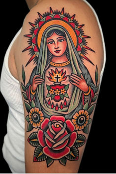 Virgin Mary Traditional Tattoo
#Marytattoo #VirginmaryTattoo #tattooIdeas #TattooStyle #TraditionalTattoo #FaithAndTattoos #MarianTattoo #ChristianTattoo #ReligiousTattoo Mary Traditional Tattoo, Virgin Mary Tattoo Design, Mary Tattoo Design, Mother Mary Tattoos, Saint Tattoo, Catholic Tattoos, Virgin Mary Tattoo, Traditional Tattoo Inspiration, Mary Tattoo