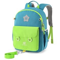 PRICES MAY VARY. Spacious and Muiti-Compartment: This kids travel backpack measures 13.8 * 9.8 * 5.9 inches and weighs a mere 0.81 pounds. The front pocket, with its convenient hook and loop fastener closure, allows easy access for little ones. The main compartment boasts smooth zippers and opens wide, revealing 3 inner compartments to neatly organize everyday essentials like clothes, toys and books. The 2 side pockets stand 6.3 inches tall and can accommodate water bottles up to 3.8 inches in d Portable Backpack For Back To School And Outdoor, Portable Backpack For Outdoor And Back To School, Portable Backpack For Back To School And Outdoor Activities, Green Backpack For Hiking And Back To School, Multicolor Backpack For End Of School Year Outdoor Activities, Green Backpack For Outdoor Activities And Back To School, Blue Backpack For Adventure And Back To School, Blue Backpack For Back To School Adventure, Clothes Toys