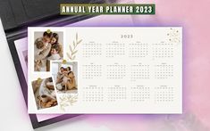 Annual Year Planner 2023 Print Ready Format - TemplateMonster Daily Planner Design, Yearly Planner, Planner Design, Daily Planner