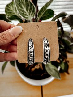 Detail: Add style with these charming aztec earrings! Silvertone Tooled aztec Design 1.5" Post Style Earrings Aztec Jewelry, Aztec Earrings, Wholesale Accessories, Aztec Design, Aztec Designs, Art Dress, Purse Accessories, Style Earrings, Ariel